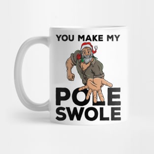 Macho Santa Claus Ugly Christmas Vulgar Crude Pervert Dirty Mug